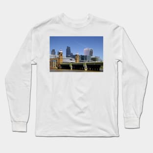 Cannon Street Station London England Long Sleeve T-Shirt